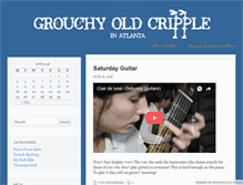 Tablet Screenshot of grouchyoldcripple.com